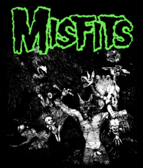 Misfits - Green - Shirt